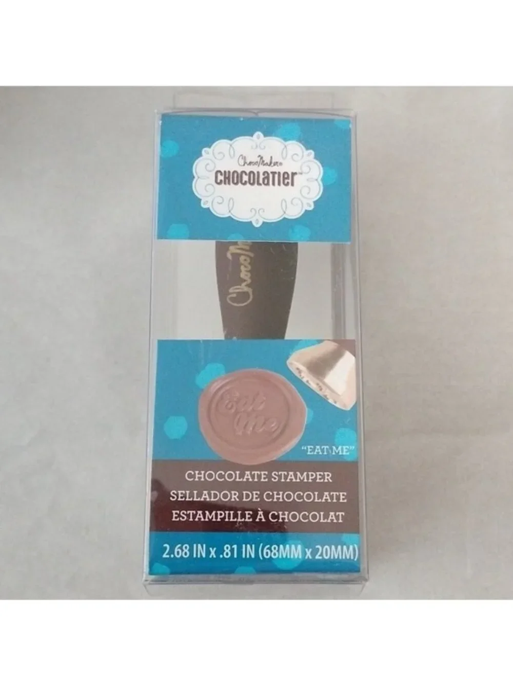 Chocomaker Chocolatier Eiffel Tower Collectible Chocolate Molds + Eat Me Stamp